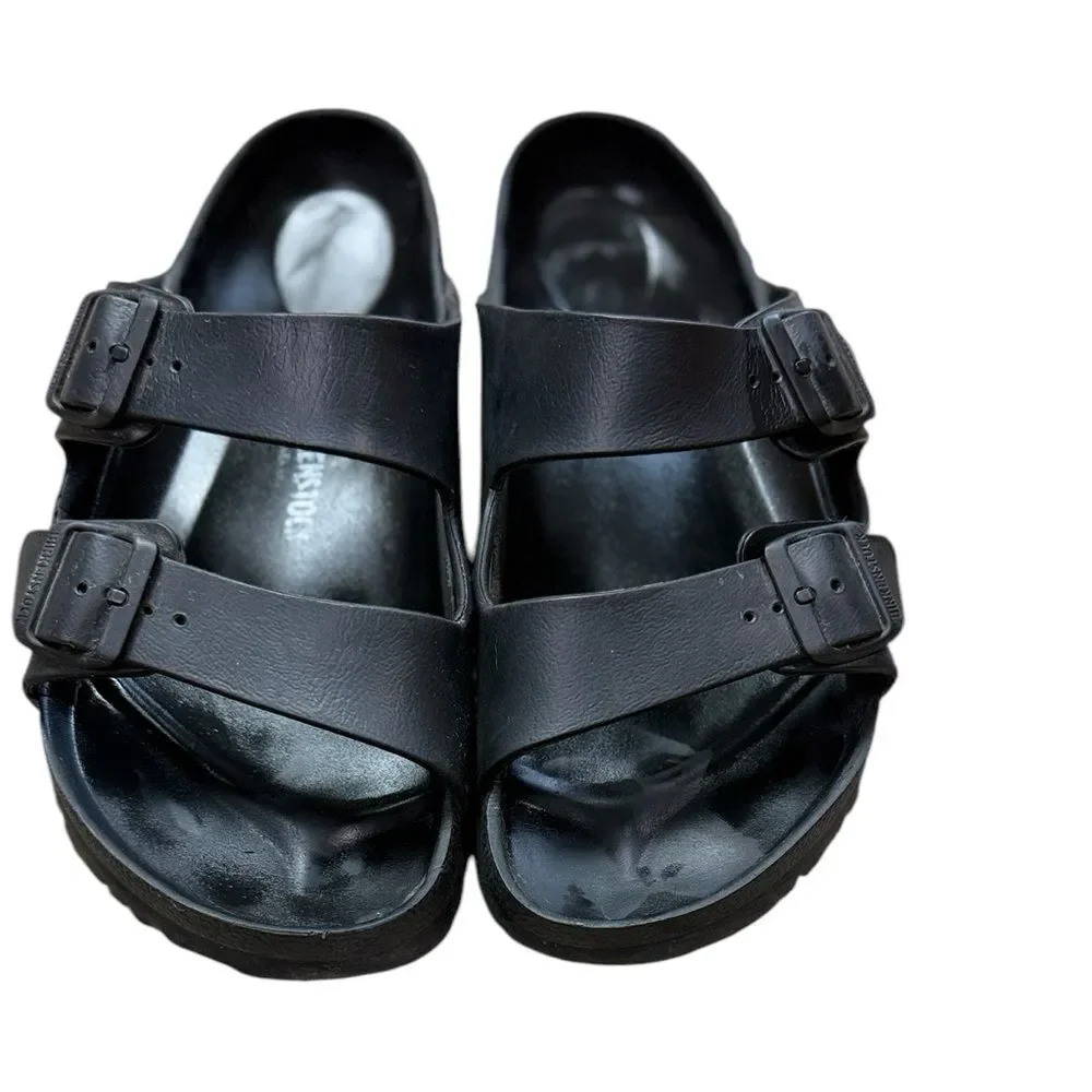 Birkenstock Black Slide on Sandals
